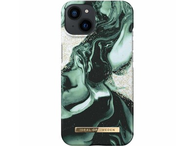 iDeal of Sweden Fashion Case for iPhone 13 - Golden Olive Marble