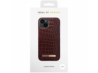 Étui Atelier Premium d’iDeal of Sweden pour iPhone 13 - Scarlet Croco