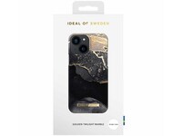 Étui Fashion d’iDeal of Sweden pour iPhone 13 mini - Golden Twilight Marbre