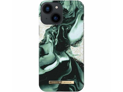 iDeal of Sweden Fashion Case for iPhone 13 mini - Golden Olive Marble