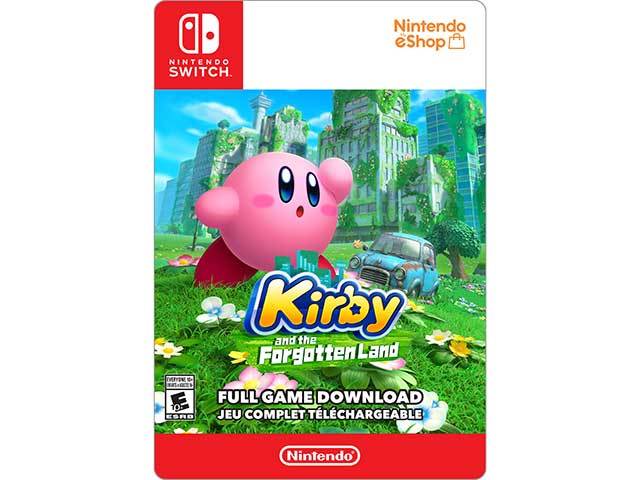 Kirbyâ¢ and the Forgotten Land (Digital Download) for Nintendo Switch