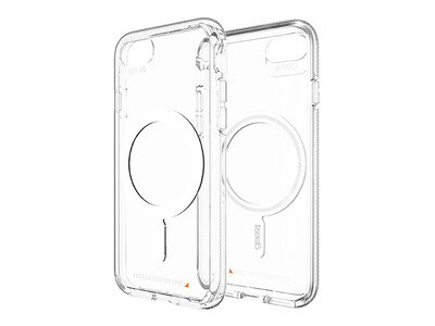 étui Crystal Palace de Gear4 avec MagSafe pour iPhone® SE2022, SE, 8, 7, 6, 6 - Transparent