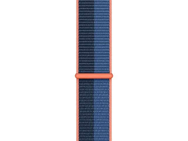 Bracelet sport à rabat de 42mm - 45mm pour Apple Watch - Bleu Abysse