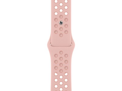 Bracelet sport Nike de 42mm - 45mm pour Apple Watch – Rose Oxford/chuchotement