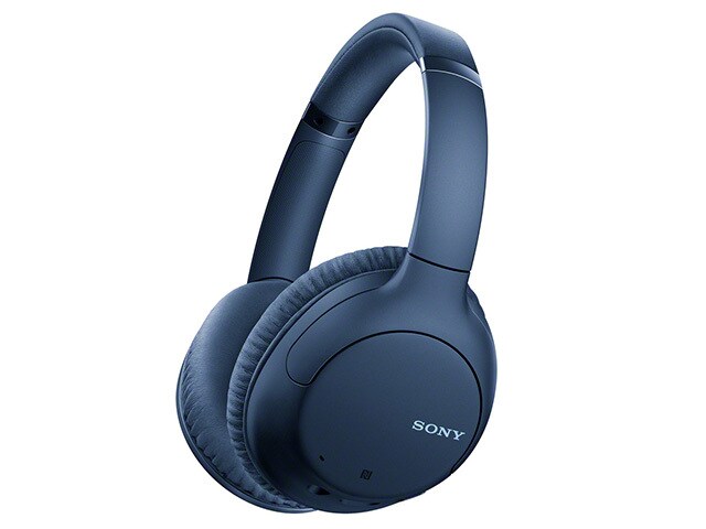 Sony WH-CH710N Over Ear Noise Cancelling Wireless Headphones - Blue 