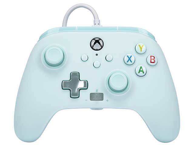 PowerA Enhanced Wired Controller for Xbox Series X/S & Xbox One - Cotton Candy Blue
