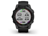 Garmin Fenix 7 Sapphire Solar Charging GPS Smartwatch & Fitness Tracker - Carbon Grey