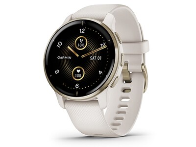 Garmin Venu 2 Plus GPS Smartwatch & Fitness Tracker - Cream Gold
