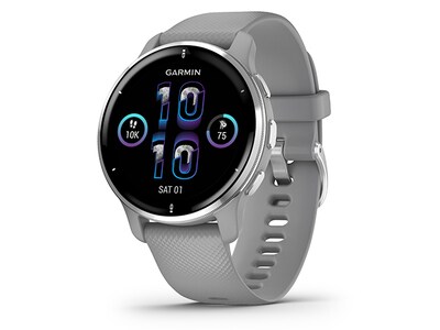 Garmin Venu 2 Plus GPS Smartwatch & Fitness Tracker - Silver