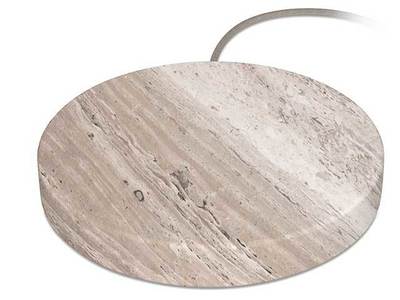 Einova Wireless 10w Charging Stone - Wood Marble