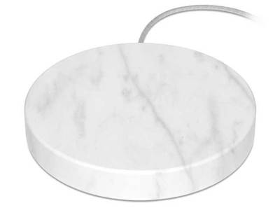 Einova Wireless 10w Charging Stone - White Marble