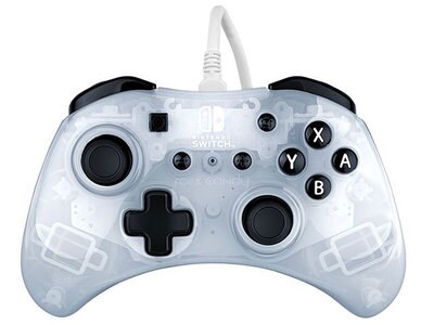 PDP Rock Candy Wired Controller for Nintendo Switch/OLED - Frost White