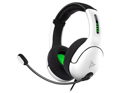 PDP LVL50 Stereo Wired Over-Ear Gaming Headset for Xbox Series X/S & Xbox One  - White