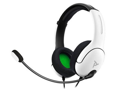 PDP LVL40 Stereo Wired Over-Ear Gaming Headset For Xbox Series X/S & Xbox One - White