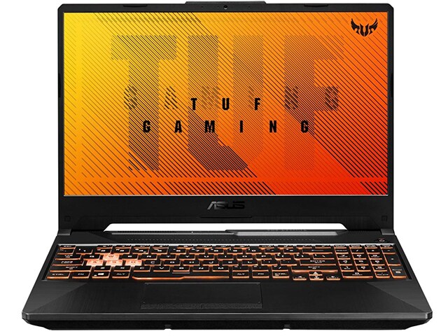 Ordinateur portable de jeu 15,6 po TUF Gaming F15 FX506LH-DS51-CA de ASUS avec processeur i5-10300H d’Intel®, disque SSD de 1 To, MEV de 8 Go, carte vidéo GeForce GTX1650 et Windows 11 famille - Noir Bonfire