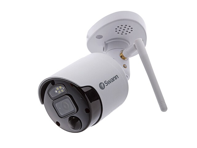 Swann 1080p HD Add-On Wi-Fi Bullet Security Camera with Sensing & Spotlight - White