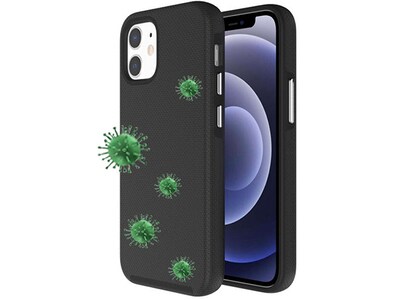 Étui antimicrobien Armour 2X Blu Element pour iPhone 12/12 Pro - Noir