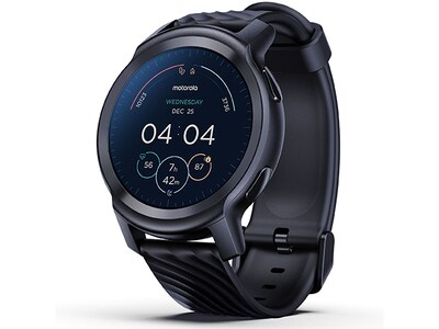 Motorola Moto Watch 100 - 42mm Smartwatch - Phantom Black