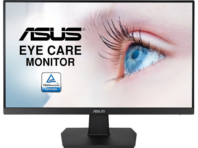 ASUS VA247HE 23.8" 1080P 60Hz VA LED Frameless Eye Care Monitor