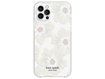 Kate Spade iPhone 12/12 Pro Protective Case with MagSafe - Hollyhock Floral