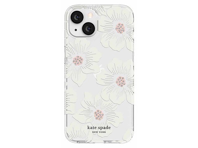 Étui de protection de Kate Spade pour iPhone 13 avec MagSafe - Hollyhock Floral