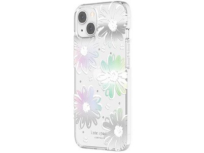 Kate Spade iPhone 13 Protective Case - Daisy Iridescent