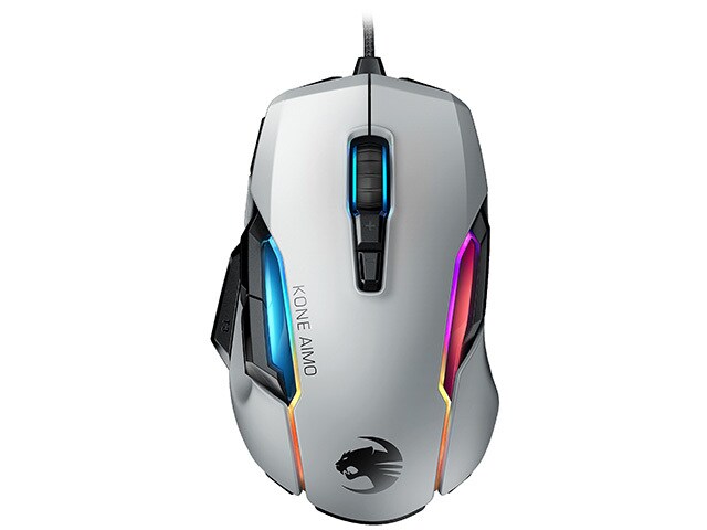 Roccat Kone Aimo Wired Gaming Mouse - White