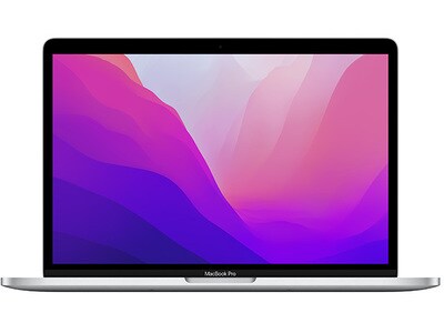 Apple MacBook Pro (2022) 13.3" 512GB SSD, 8GB RAM with M2 chip, 8-core CPU & 10-core GPU - Silver