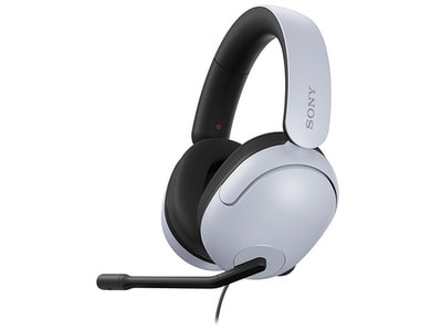 Sony INZONE H3 Wired Over-Ear Gaming Headset with 7.1 Surround Sound For PC, PS5 & Mobile- White