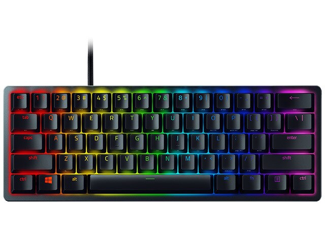 Razer Huntsman Mini 60% RGB Wired Mechanical Gaming Keyboard - Optical Switch - Black