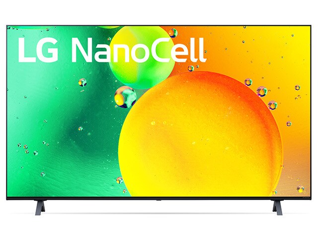 Téléviseur NanoCell intelligent 4K HDR NANO75 de po de LG