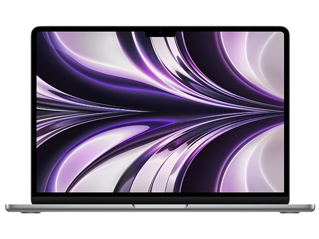 Apple MacBook Air (2022) 13.6" 256GB SSD, 8GB RAM with M2 chip, 8-core CPU & 8-core GPU - Space Grey - French