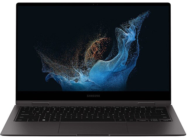 Samsung Galaxy Book2 Pro 360 NP930QED-KA1CA 13.3" 2-in-1 Touchscreen Laptop with Intel® i5-1240P, 256GB SSD, 8GB RAM & Windows 11 Home - Graphite