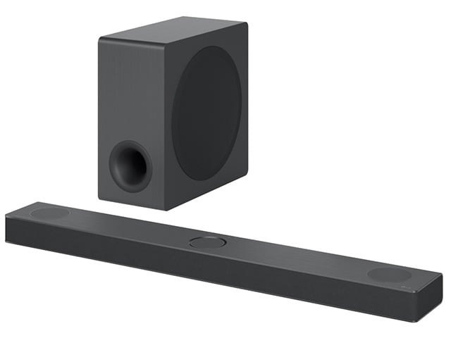 LG S80QY 3.1.3 ch Sound Bar with Dolby Atmos® and Apple Airplay 2 - Black