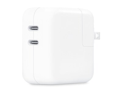 Apple® 35W Dual USB-C Port Power Adapter