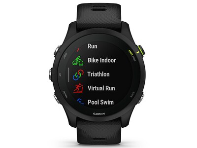 Garmin Forerunner® 255 GPS Music Running Smartwatch & Fitness Tracker - Black