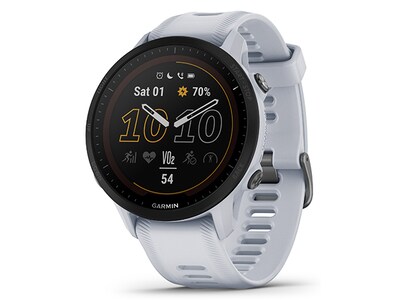 Garmin Forerunner® 955 GPS Solar Running Smartwatch & Fitness Tracker - Whitestone