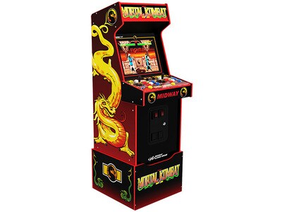 Arcade1UP Midway Legacy Arcade Game Mortal Kombat 30th Anniversary Edition with Riser