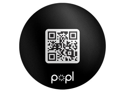 Popl Flat QR Digital Business Card