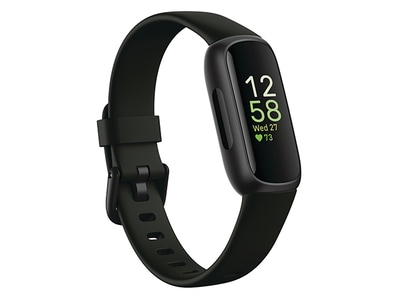 Bracelet d'activité Inspire 3 de Fitbit® - Noir avec bracelet Nuit zen