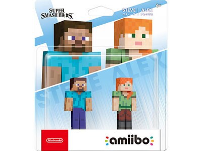 Nintendo amiibo™ - Steve & Alex 2-pack - Super Smash Bros.™ Series