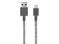 Native Union 1.2m (4’) Lightning-to-USB Belt Cable - Zebra