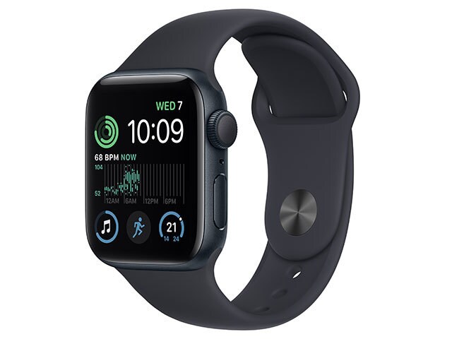 Apple® Watch SE (2022) 40mm Midnight Aluminium Case with Midnight Sport Band (GPS)