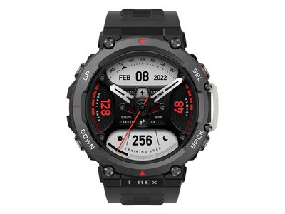 Amazfit T-REX 2 Outdoor GPS Smartwatch - Ember Black