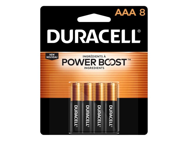 Duracell Coppertop AAA Alkaline Battery - 8-pack