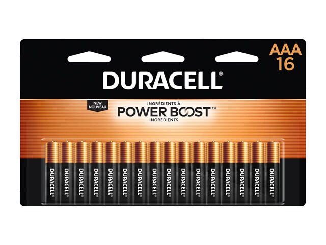 Duracell Coppertop AAA Alkaline Battery - 16-pack