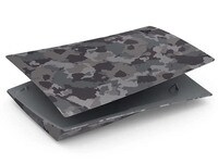 PS5 Console Covers - Grey Camo