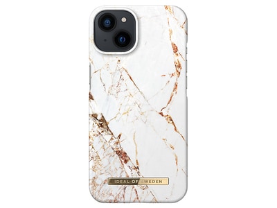 Étui d’iDeal of Sweden avec MagSafe pour iPhone 14 - Or Carrara