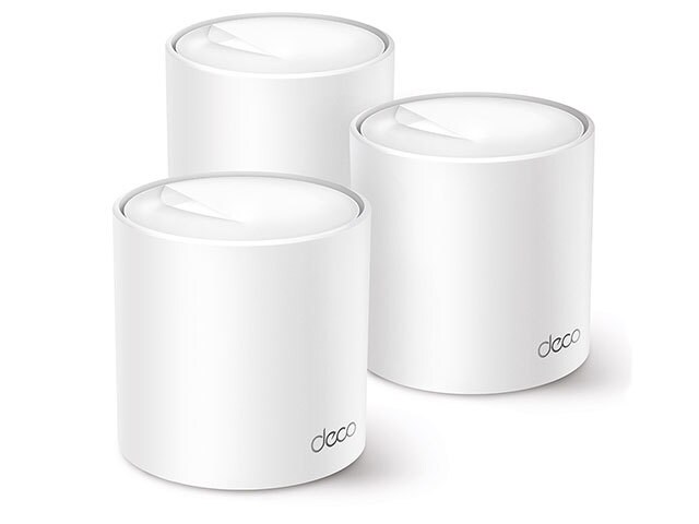 Système WiFi maillé pour toute la maison Deco X50 AX3000 de TP-Link (paquet de 3) - Blanc