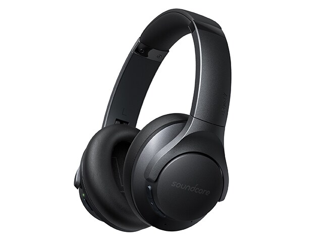 soundcore by Anker Life Q20+ Wireless Noise-Cancelling Over-Ear Headphones - Black